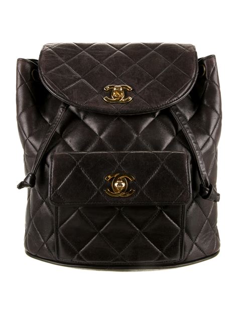 chanel leather backpack replica|chanel duma backpack price.